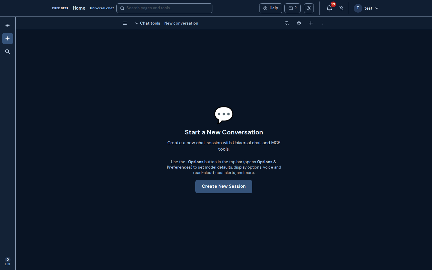 AI Chat Sessions
