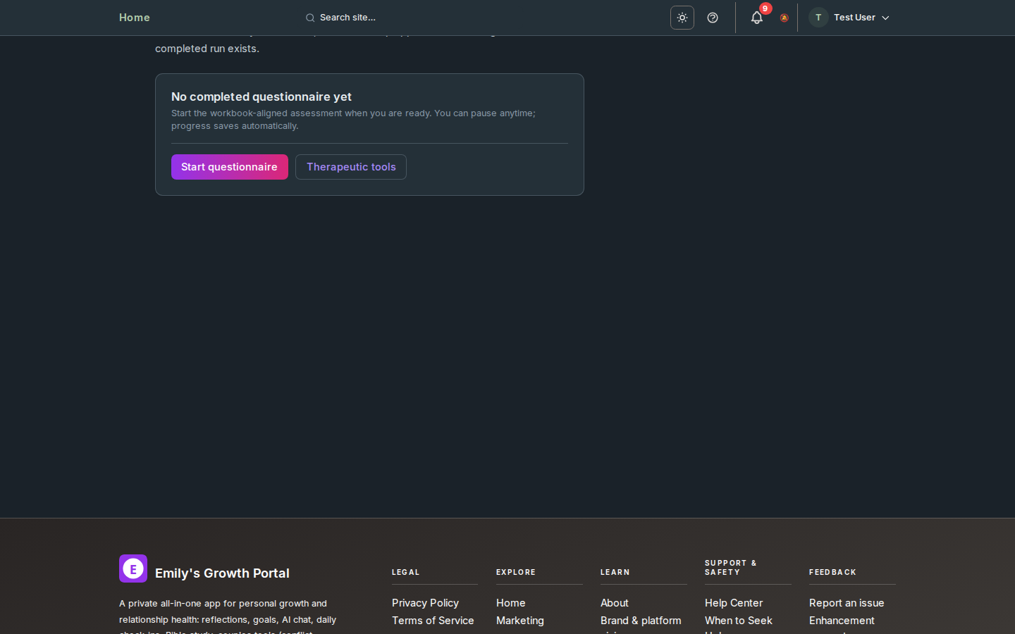 Schema Therapy Program (YSQ-R)